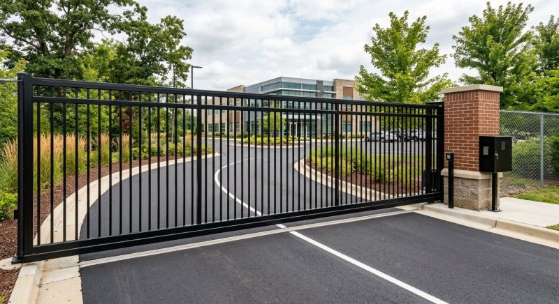 Commercial Gate Installation in Annapolis, MD