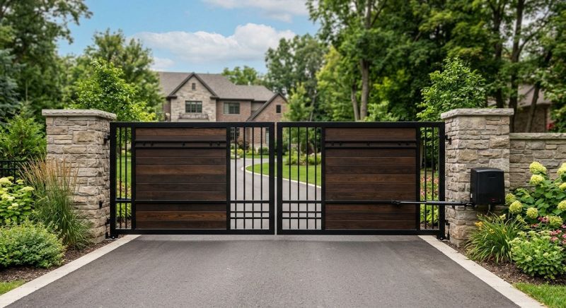Driveway Gate Installation in Rockville, MD