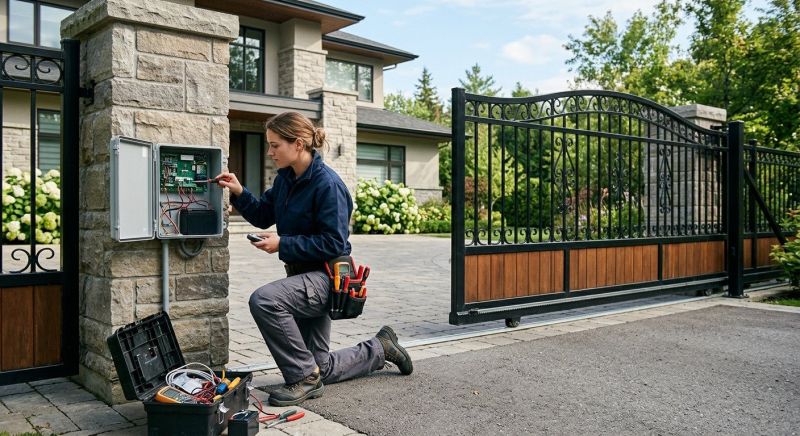 Electric Gate Installation in Mcdonough, GA