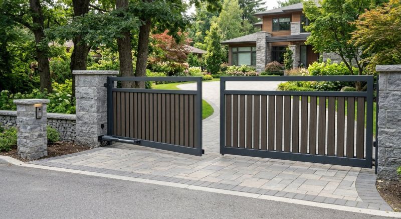 Entrance Gate Installation in Alpharetta, GA