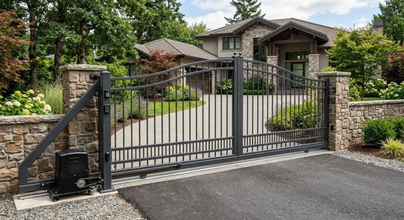 Main Gate Installation in Toms River, NJ