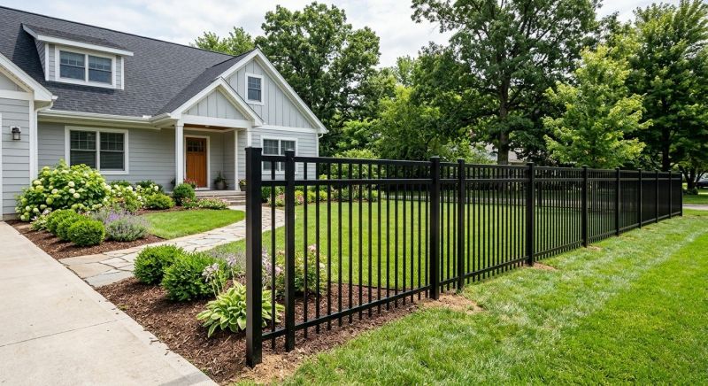 Metal Fence Construction in Des Moines, IA